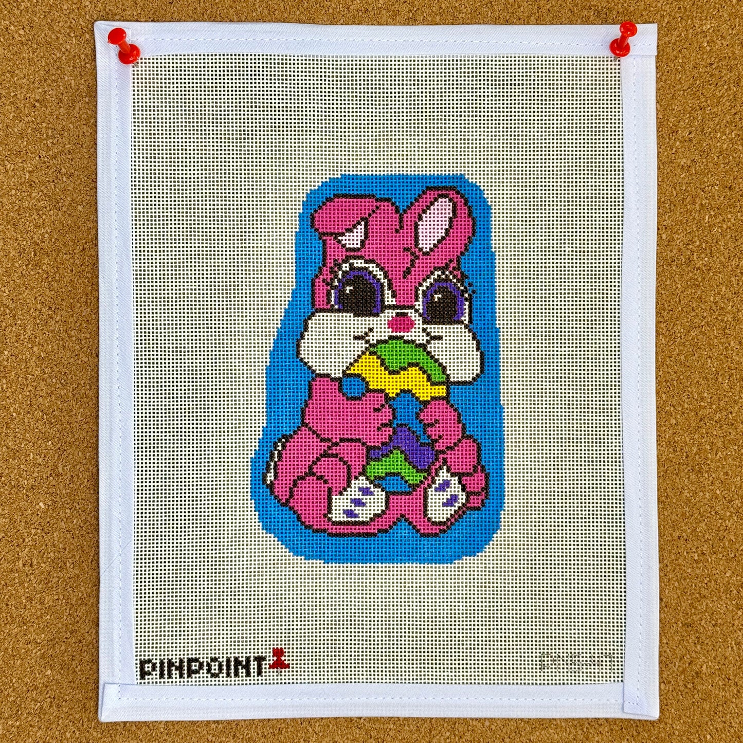 Pink Chocolate Easter Bunny