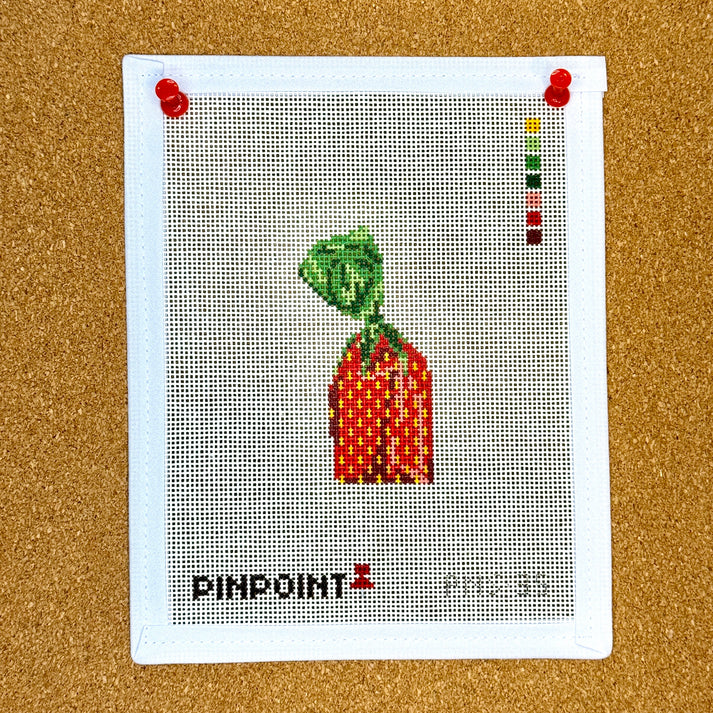 Strawberry Bon Bon – Pinpoint Needlepoint