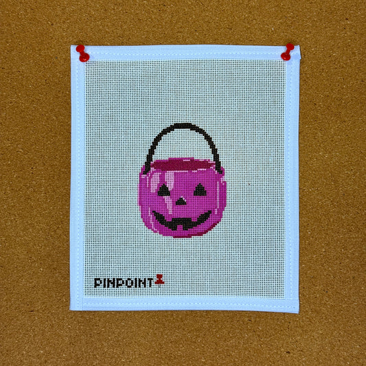 Trick or Treat Bucket - Pumpkin Pink