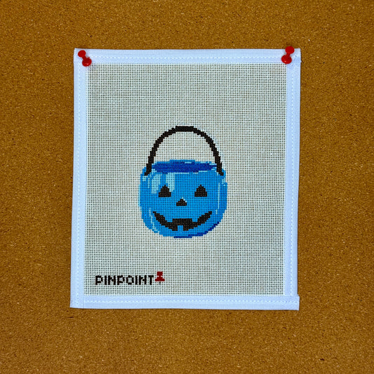 Trick or Treat Bucket - Pumpkin Blue