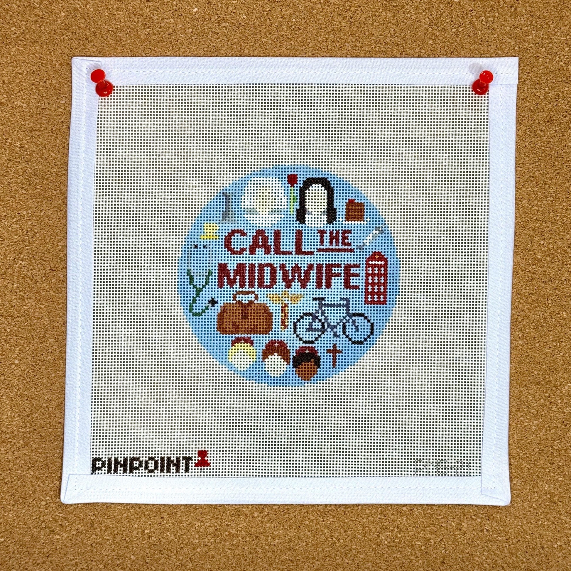 Call the Midwife Needlepoint Canvas