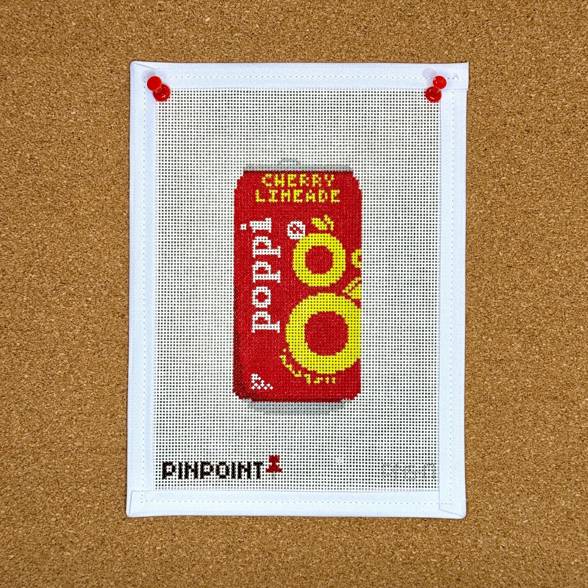 Poppi Needlepoint Canvas | Cherry Limeade