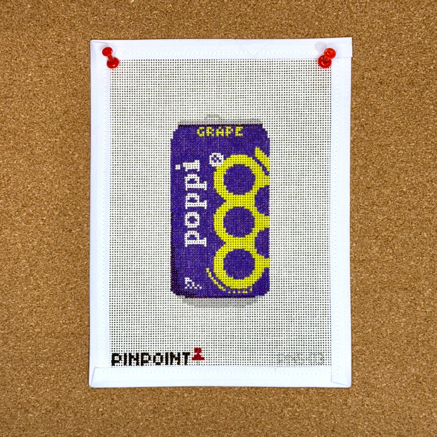 Poppi Needlepoint Canvas | Grape